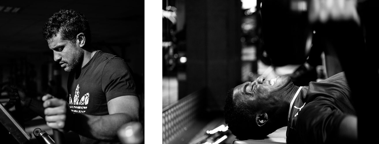 Hyperice athletes — Wesley Fofana and Luc Abalo